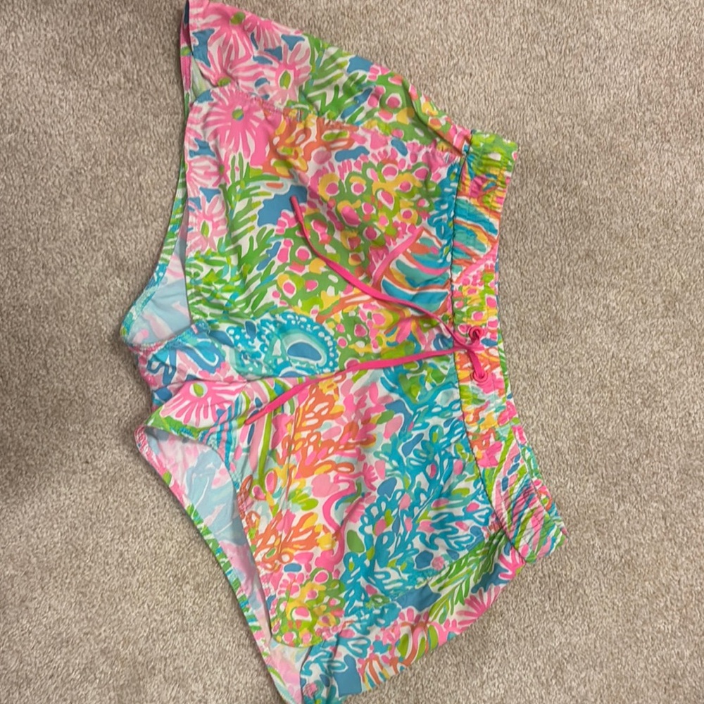 Lilly Pulitzer Colorful Floral Shorts